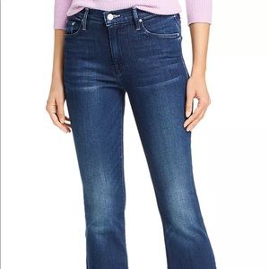 Mother “The Weekender” Fray Flared Jeans
